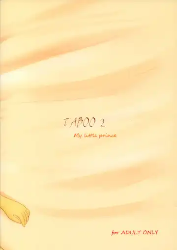 [Jyoka] TABOO 2 My little prince Fhentai - Page 58