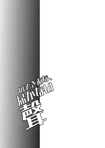 [Munomerikun] Nozoki Ana, Todokanai Koe Fhentai - Page 17