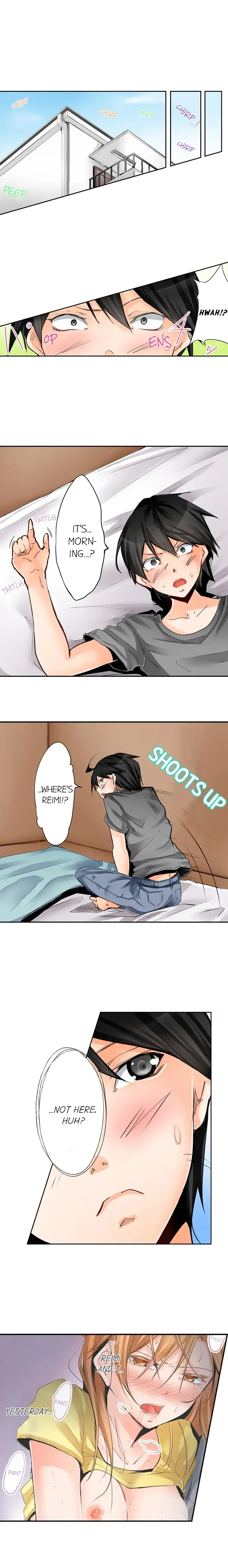 [Hiro. - Hiroaki] Yojouhan de Micchaku 3P Otomarikai! - The Secret 3P Sleepover in a 7 Square Meter Room! Fhentai - Page 32