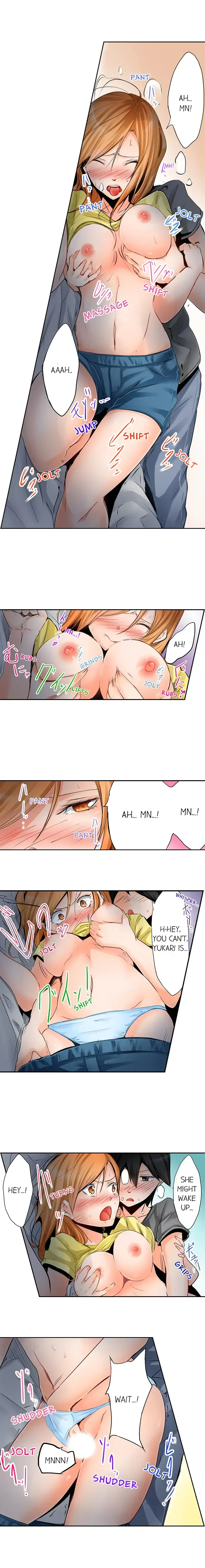 [Hiro. - Hiroaki] Yojouhan de Micchaku 3P Otomarikai! - The Secret 3P Sleepover in a 7 Square Meter Room! Fhentai - Page 43