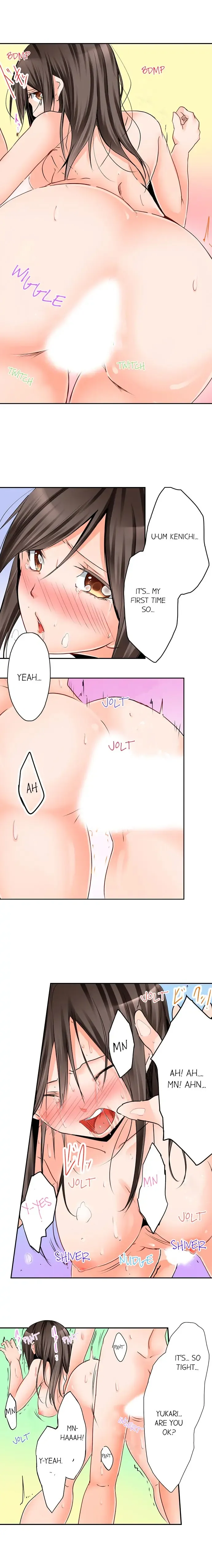 [Hiro. - Hiroaki] Yojouhan de Micchaku 3P Otomarikai! - The Secret 3P Sleepover in a 7 Square Meter Room! Fhentai - Page 60