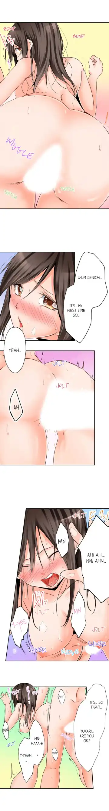 [Hiro. - Hiroaki] Yojouhan de Micchaku 3P Otomarikai! - The Secret 3P Sleepover in a 7 Square Meter Room! Fhentai - Page 60