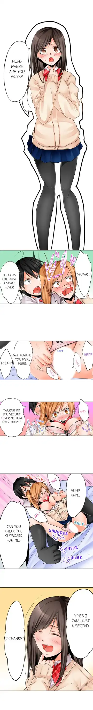 [Hiro. - Hiroaki] Yojouhan de Micchaku 3P Otomarikai! - The Secret 3P Sleepover in a 7 Square Meter Room! Fhentai - Page 75