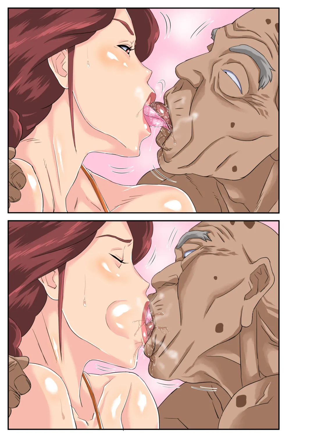 Kyojiri Tsuma Keiko to Zetsurin! Sukebe Jii. Fhentai - Page 113