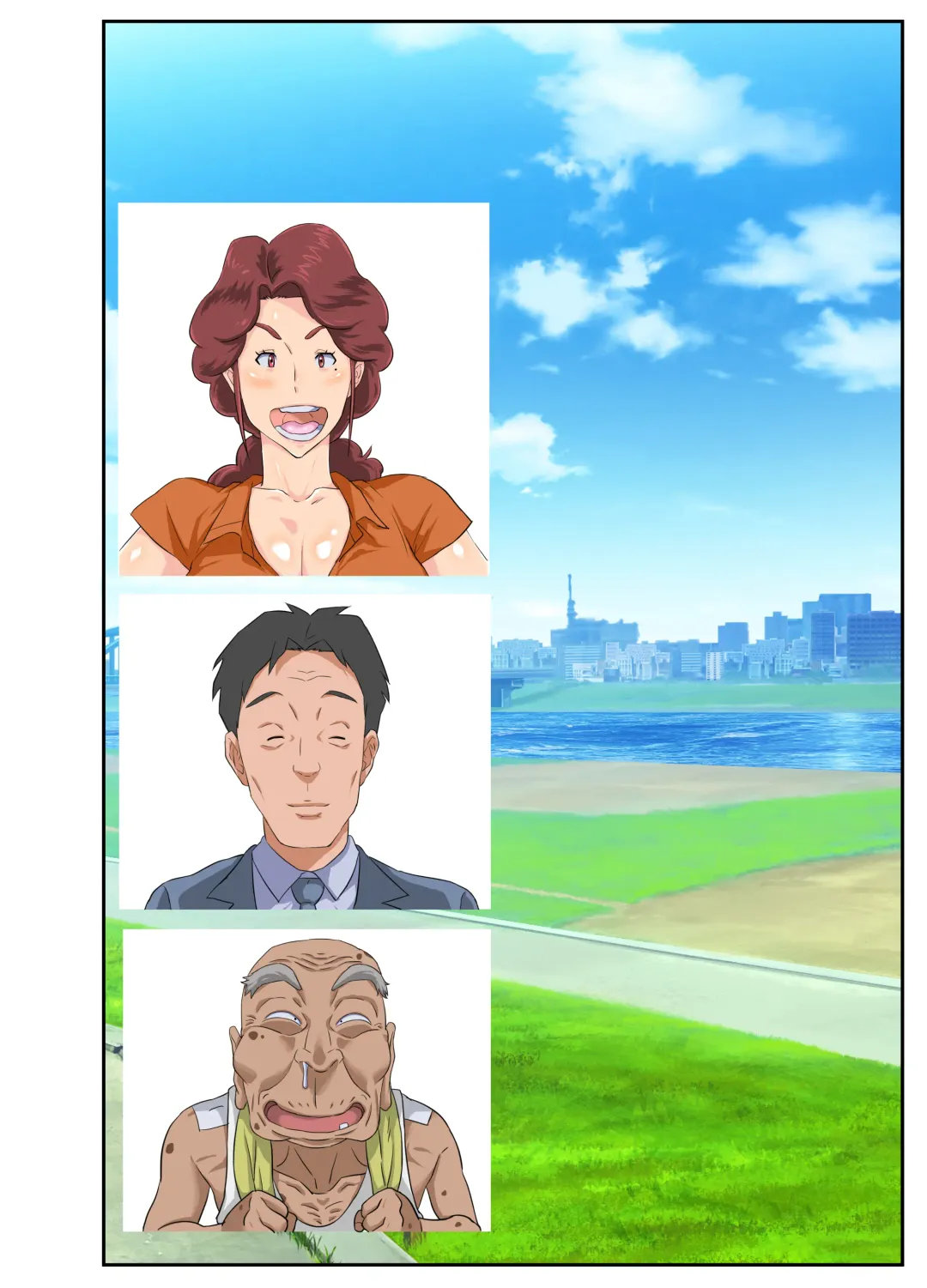 Kyojiri Tsuma Keiko to Zetsurin! Sukebe Jii. Fhentai - Page 71