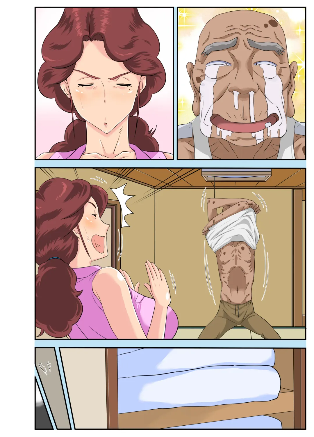 Kyojiri Tsuma Keiko to Zetsurin! Sukebe Jii. Fhentai - Page 79