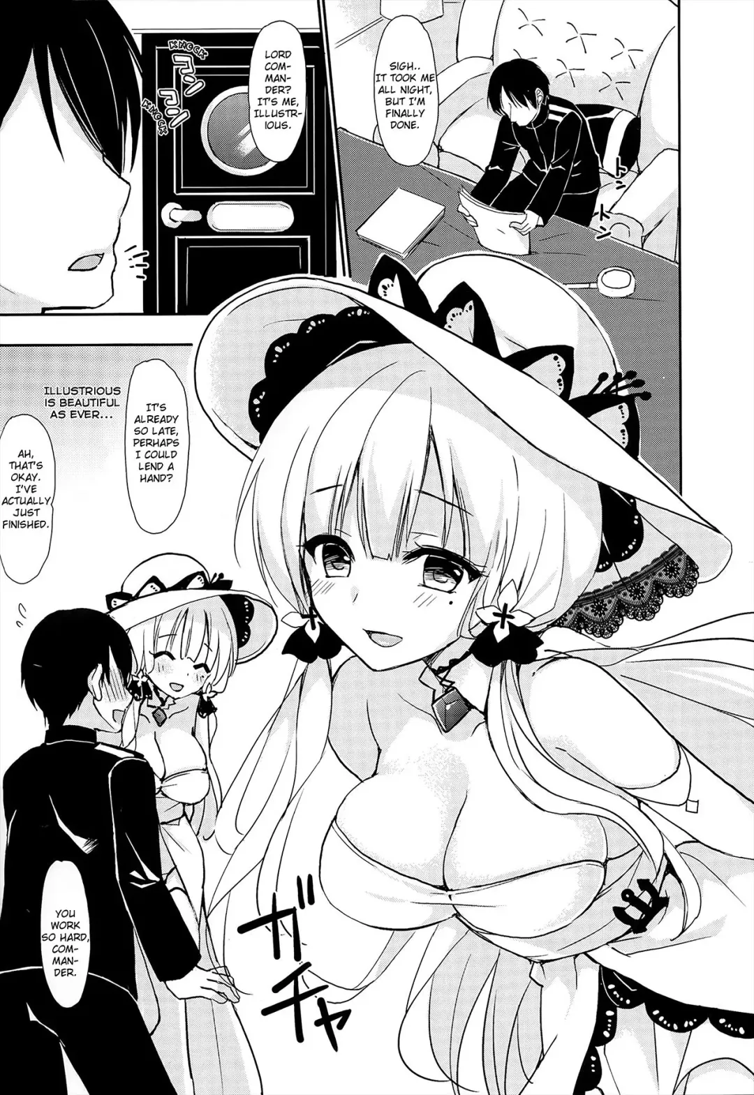 [Ikura Nagisa] Junai Illustrious | Pure Love Illustrious Fhentai - Page 3