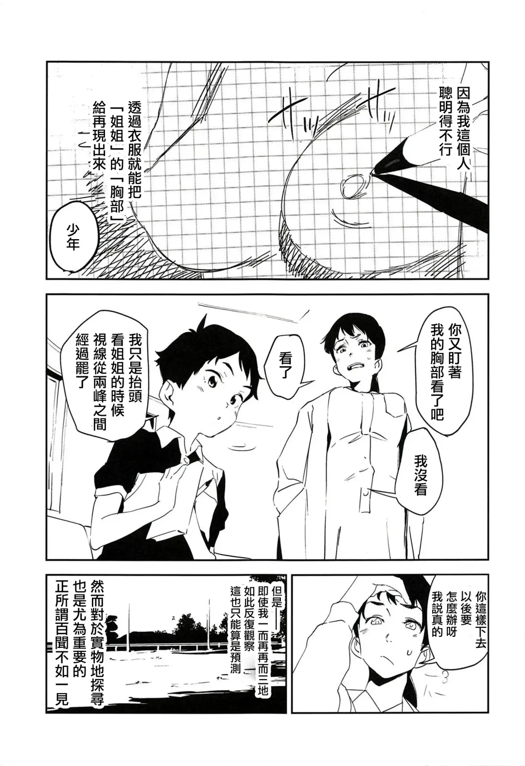 [Kito Sakeru] Oppai Highway - Onee-san no Kenkyuu | 胸部高速公路 - 有關姐姐的研究 Fhentai - Page 5