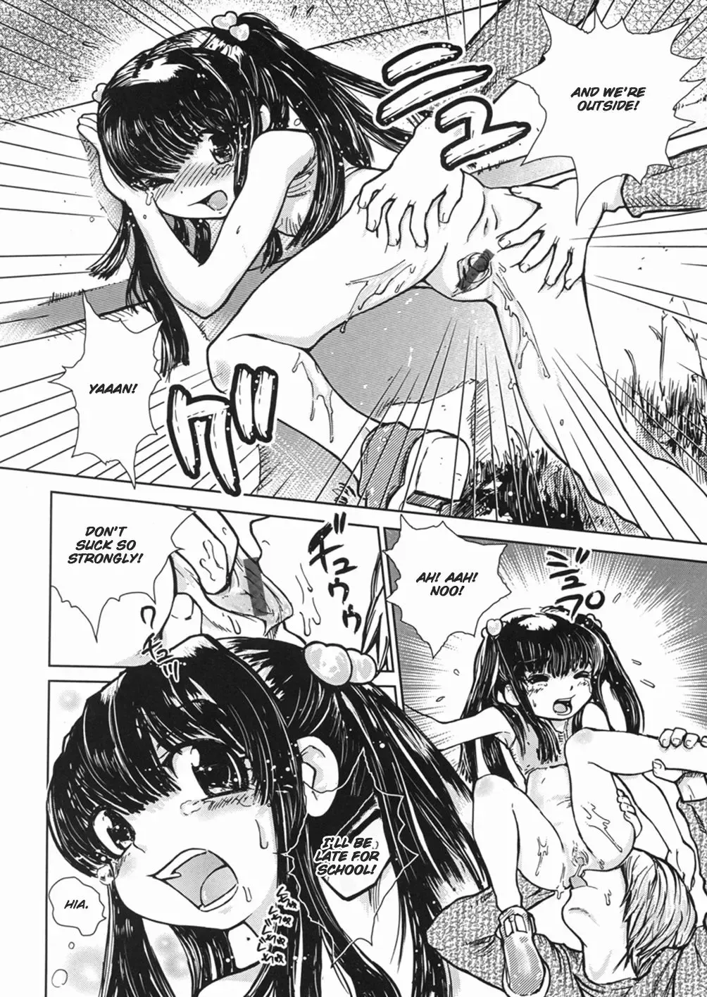 [Minatoya Shunsaku] Randoseru Roushutsu Toukou | Ransel Exhibitionism to School Fhentai - Page 12