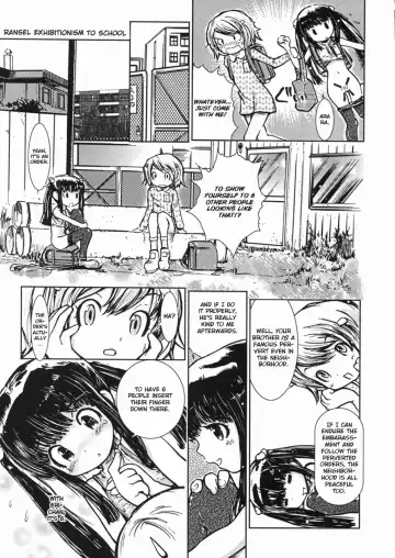 [Minatoya Shunsaku] Randoseru Roushutsu Toukou | Ransel Exhibitionism to School Fhentai - Page 7