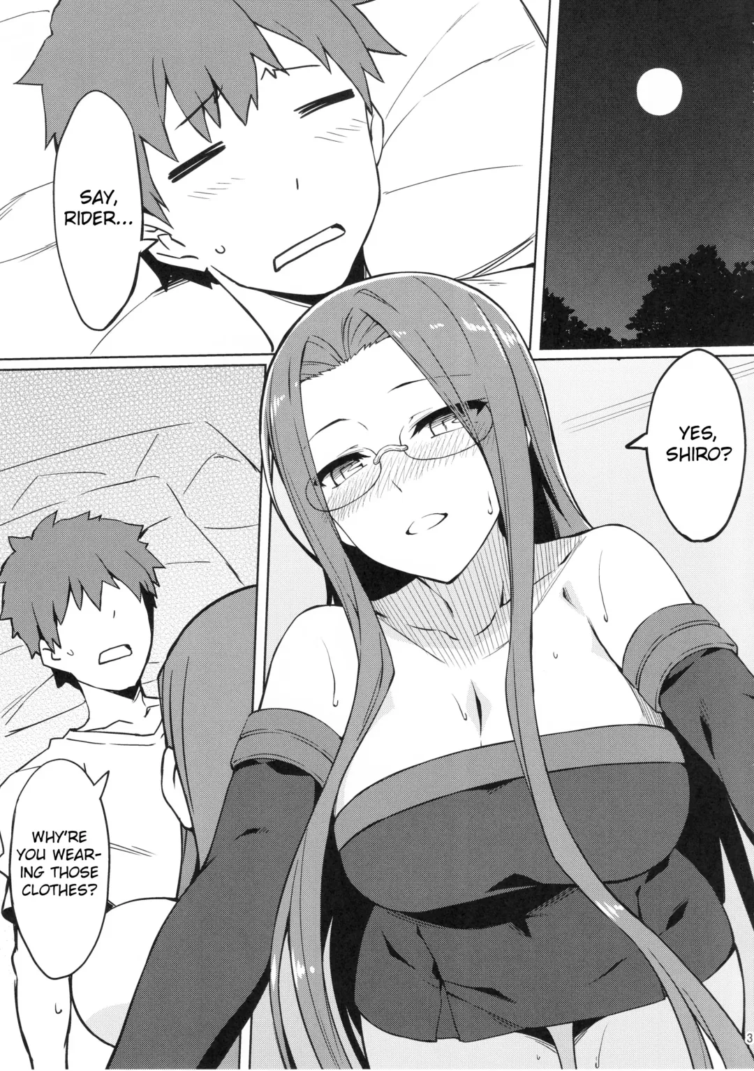 [Yanagi] Rider-san to Oshiire. Fhentai - Page 3