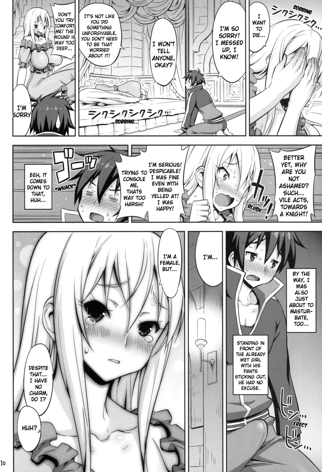 [Onomesin] Kono Darashinai Tarechichi ni Ryoujoku o! | God's blessings on these sluttish, hanging tits! -Konotiti- Fhentai - Page 10
