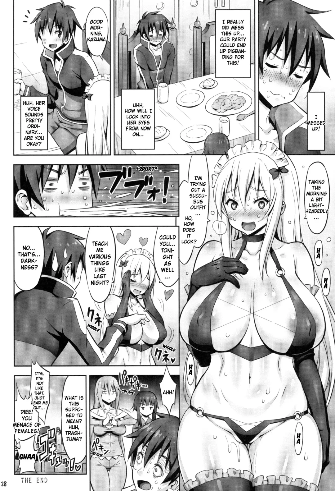 [Onomesin] Kono Darashinai Tarechichi ni Ryoujoku o! | God's blessings on these sluttish, hanging tits! -Konotiti- Fhentai - Page 28
