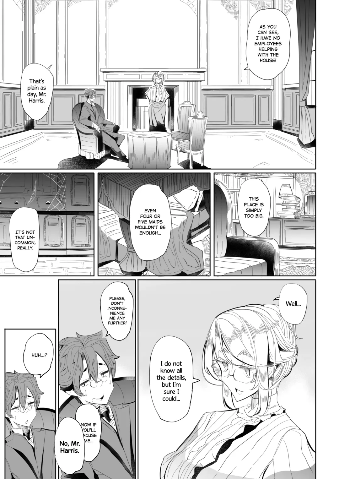 [Tsumetoro] Shinshi Tsuki Maid no Sophie-san 1 | Gentleman's Maid Sophie 1 (decensored) Fhentai - Page 8