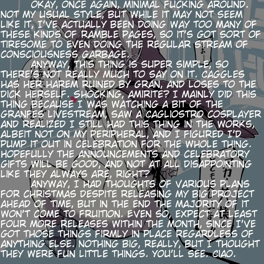 [Tamarun] Kawaii Cagliostro no Hon Katte Kurete Arigatou | A Book About a Cute Cagliostro! Thank You So Much For Buying Fhentai - Page 17