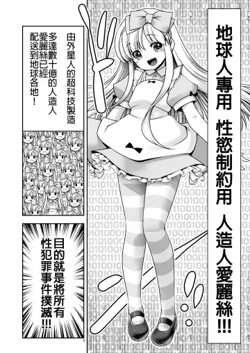 [Tomoki Tomonori] Tai Chikyuujin Seiyoku Seigyo You Jinzouningen Alice Fhentai - Page 9