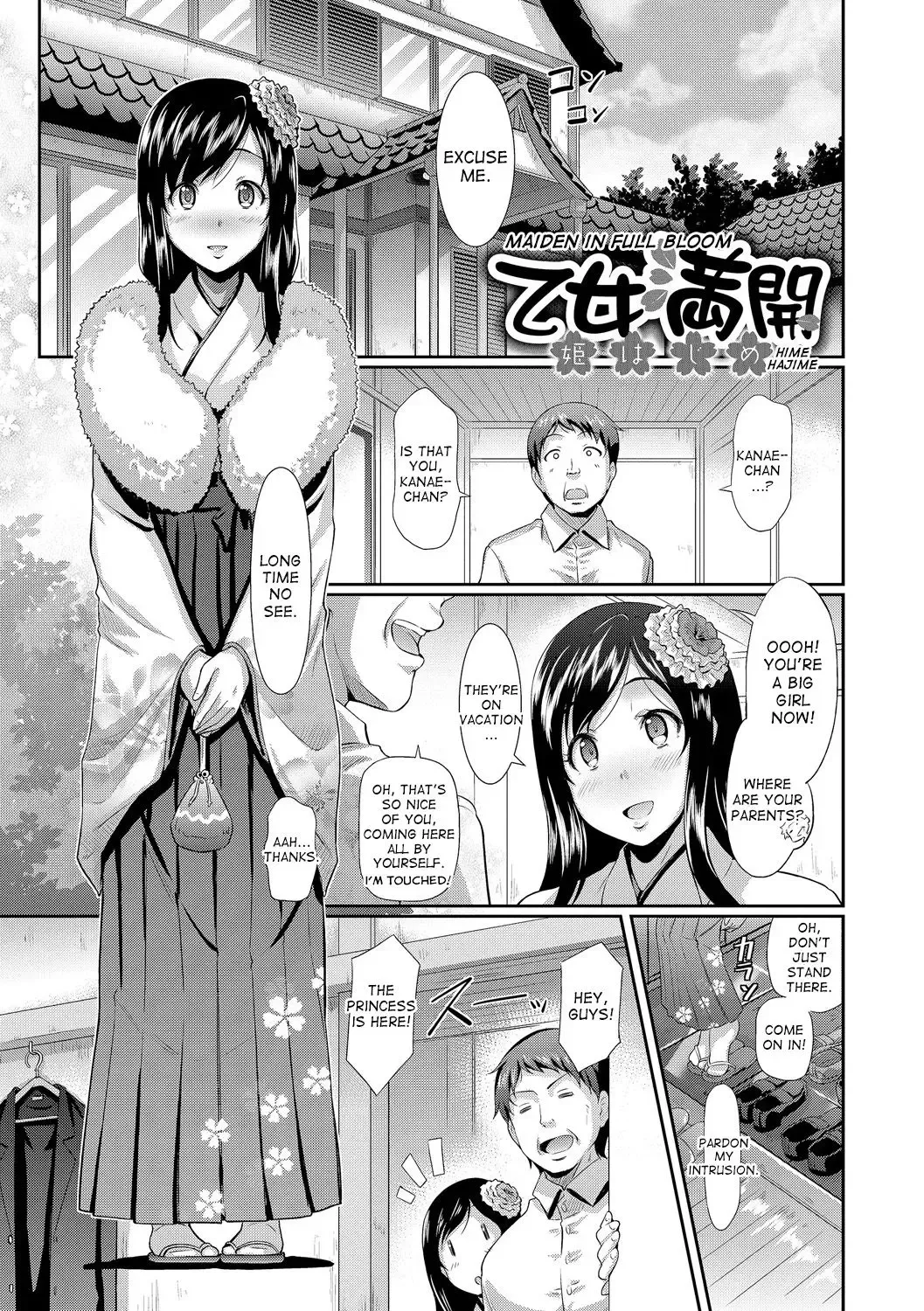 [Hiroshiki] Otome Mankai Himehajime | Maiden in Full Bloom Fhentai - Page 1