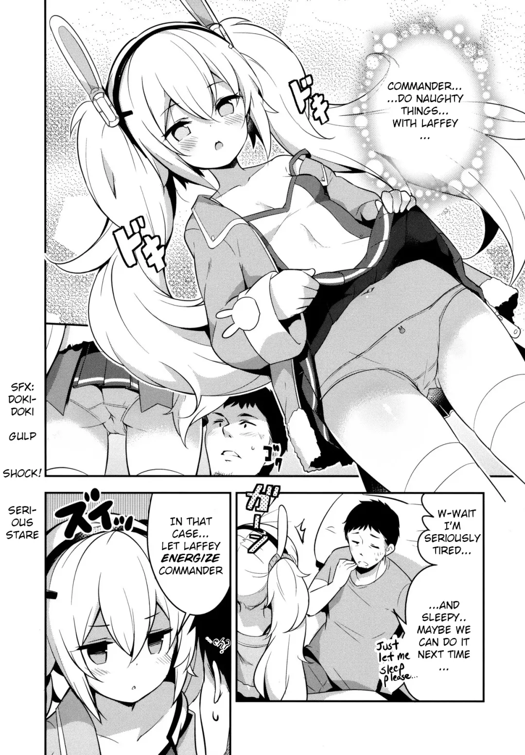 [Rokusyou Kokuu] Nemurenu Laffey no Shitsukekata | Insomniac Laffey's Training Method Fhentai - Page 7