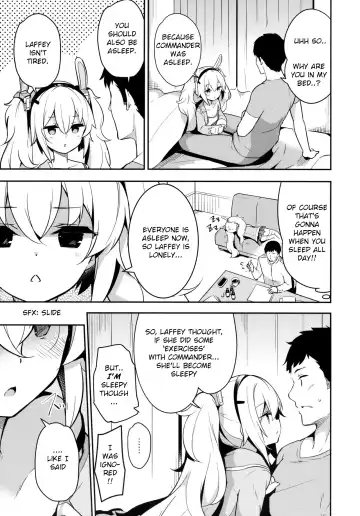 [Rokusyou Kokuu] Nemurenu Laffey no Shitsukekata | Insomniac Laffey's Training Method Fhentai - Page 6