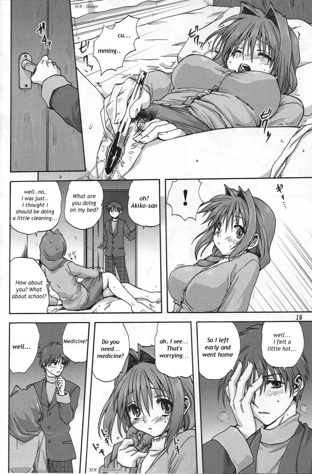 [Mitarashi Kousei] Akiko-san to Issho Fhentai - Page 15