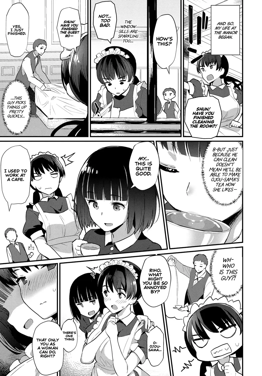 [Batsu] Boy Meets Maid Zenpen Fhentai - Page 3