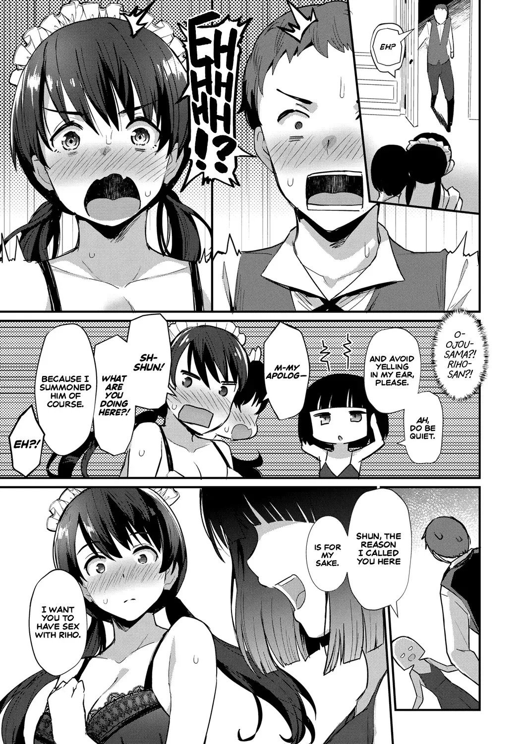 [Batsu] Boy Meets Maid Zenpen Fhentai - Page 5