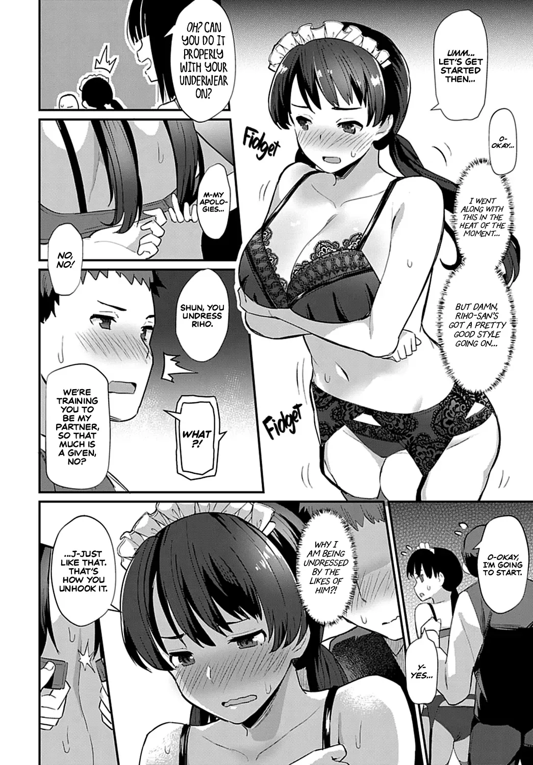 [Batsu] Boy Meets Maid Zenpen Fhentai - Page 8