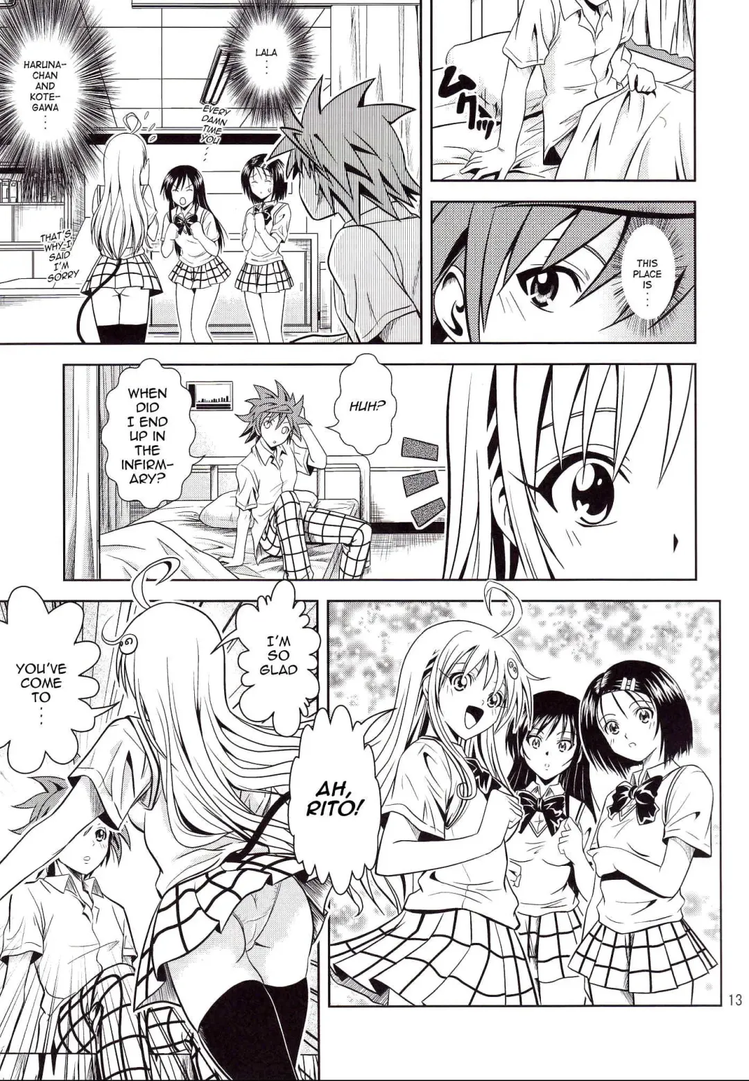 [Fukori] Anoko-tachi ga Taihen na Koto ni Nattemasu Fhentai - Page 13