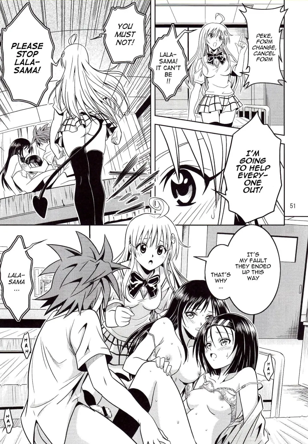 [Fukori] Anoko-tachi ga Taihen na Koto ni Nattemasu Fhentai - Page 51