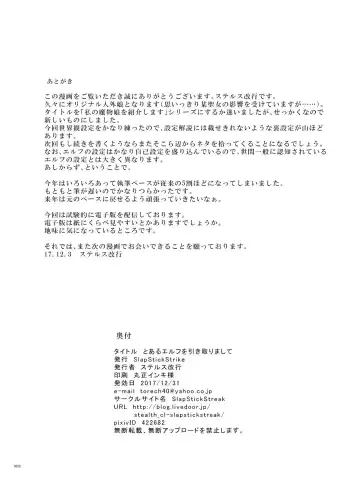 [Stealth Changing Line] Toaru Elf o Hikitorimashite | Taking Care of a Certain Elf Fhentai - Page 25