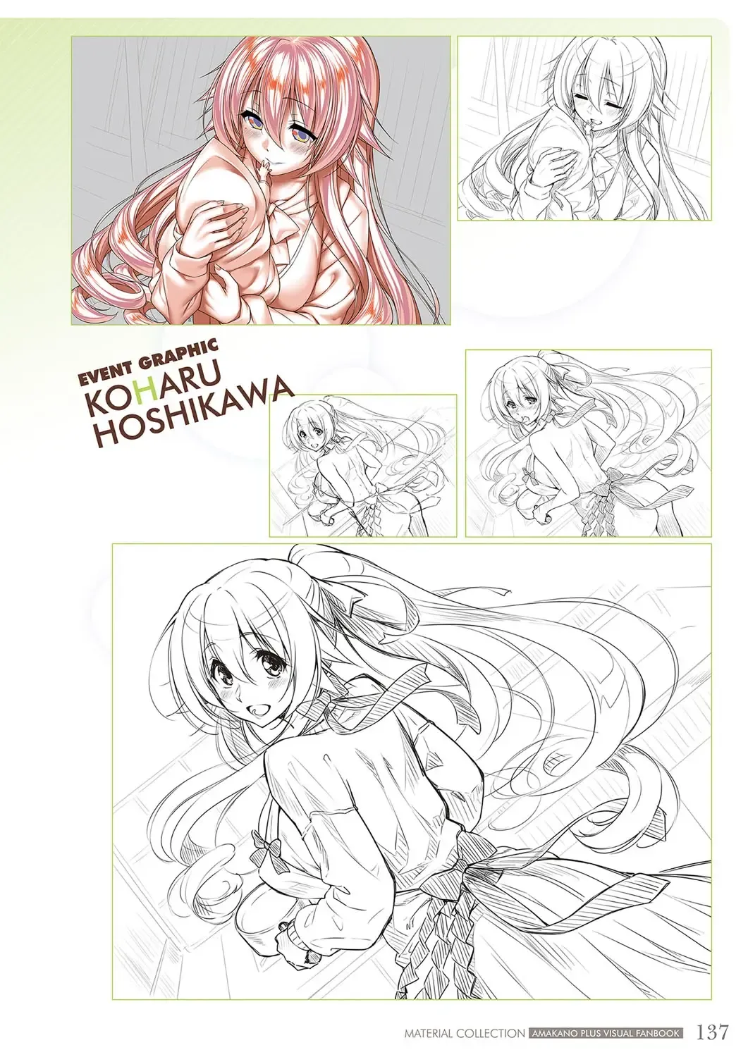 [Piromizu] Amakano＋ Visual Fan Book Fhentai - Page 140
