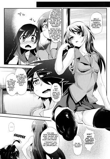 [Munomerikun] Araragi Koyomi de Zurinetagatari | Koyomi Araragi: Fap-Material Story Fhentai - Page 5