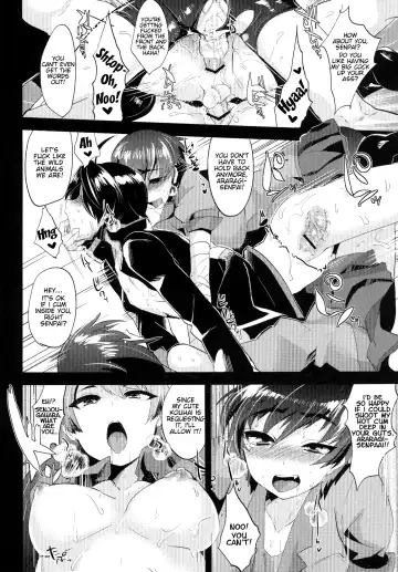 [Munomerikun] Araragi Koyomi de Zurinetagatari | Koyomi Araragi: Fap-Material Story Fhentai - Page 8