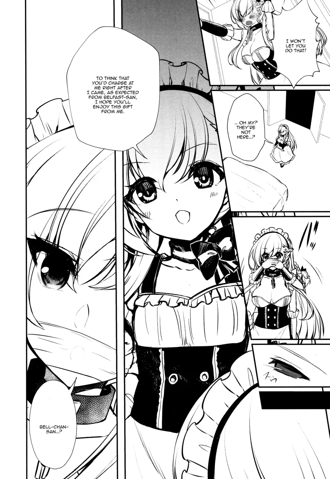 [Niwaka Yuan] Belfast desu, Goshujin-sama. | My name's Belfast, Master. Fhentai - Page 11