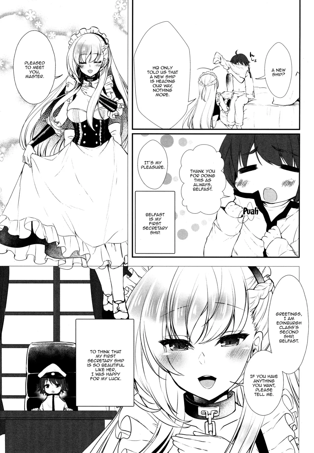 [Niwaka Yuan] Belfast desu, Goshujin-sama. | My name's Belfast, Master. Fhentai - Page 4