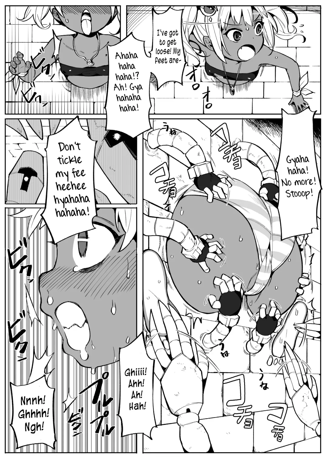 [Henrybird] Bishoujo Touzoku Kusuguri Trap Dungeon! | Thief Girl and Tickling Trap Dungeon! Fhentai - Page 10