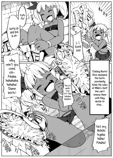[Henrybird] Bishoujo Touzoku Kusuguri Trap Dungeon! | Thief Girl and Tickling Trap Dungeon! Fhentai - Page 15