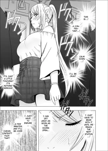[Crimson] Densha no Naka de Onna o Ikaseru Kyougikai ni Sanka Saserareta Watashi no 1-nenkan no Kiroku Fhentai - Page 9