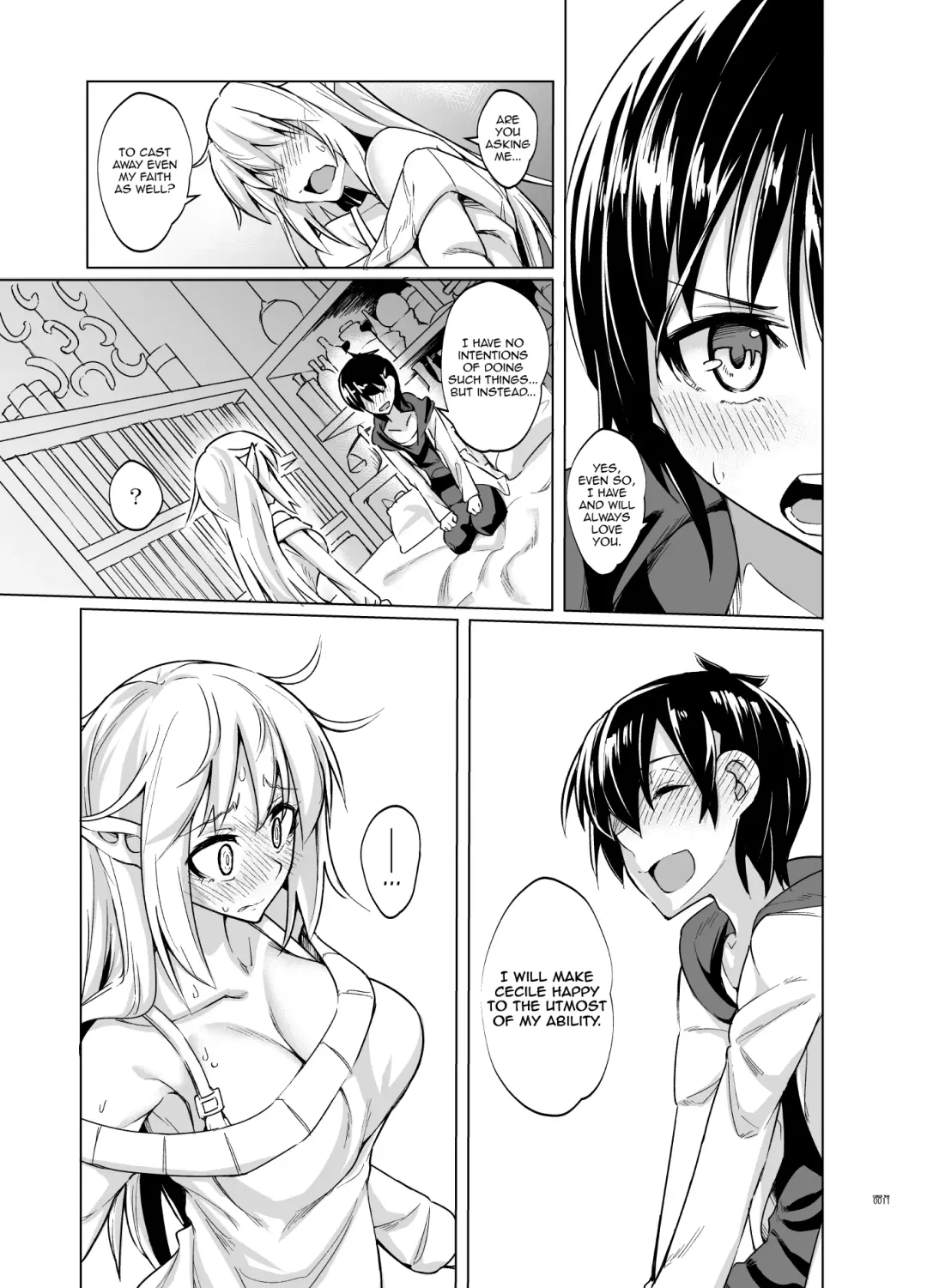 [Stealth Changing Line] Toaru Elf o Hikitorimashite | Taking Care of a Certain Elf Fhentai - Page 10