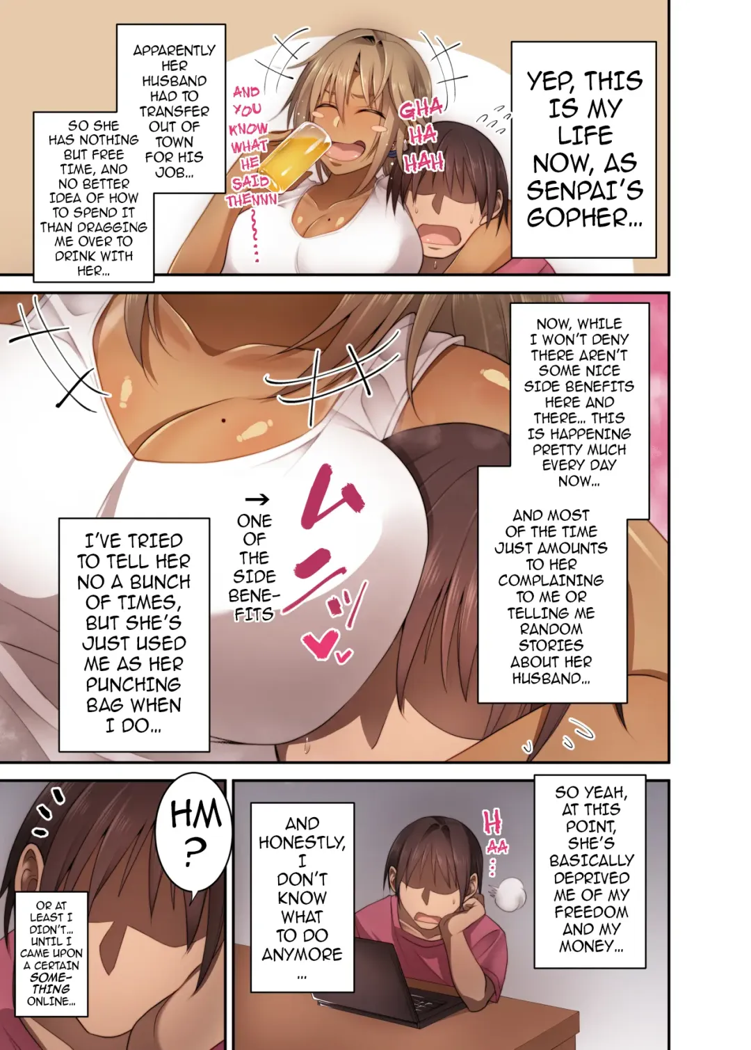 [Korotsuke] Izen to Shite Nigate na Senpai (Hitozuma) o Otosu Hanashi | The Story of How I Seduced My Old Still Hard to Deal with (Married) Senior Fhentai - Page 4