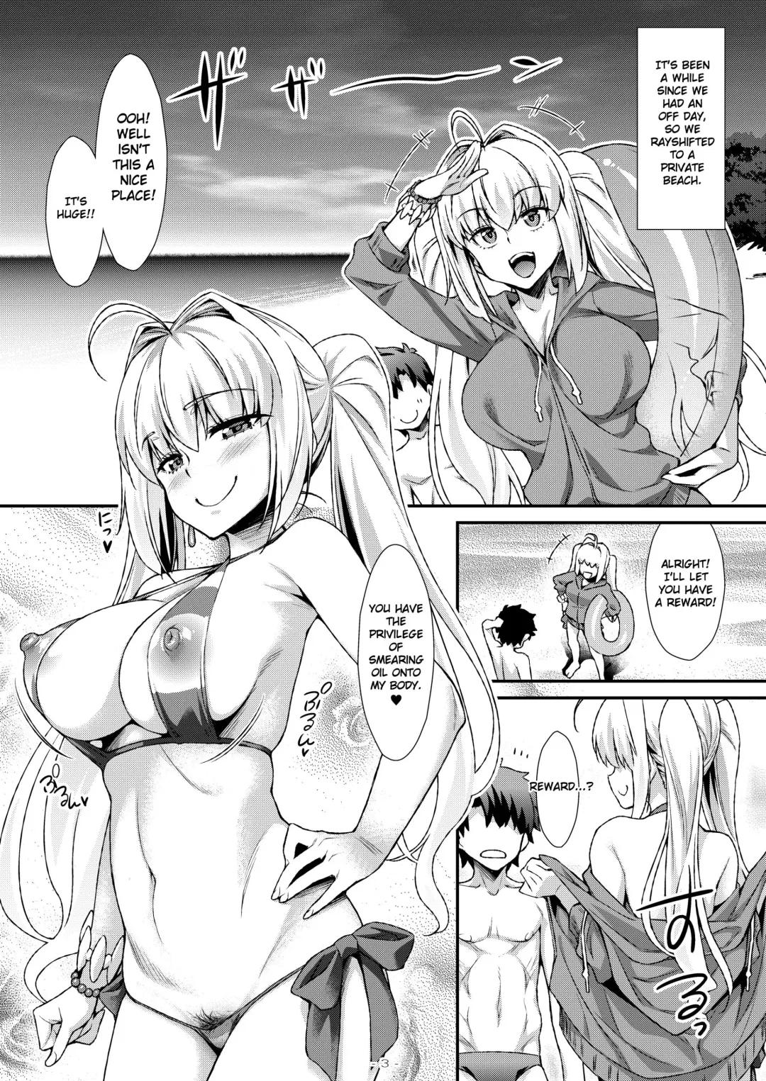 [Tomomimi Shimon] Futari dake no Minami no Shima de Nero to Icha Pako Fhentai - Page 2