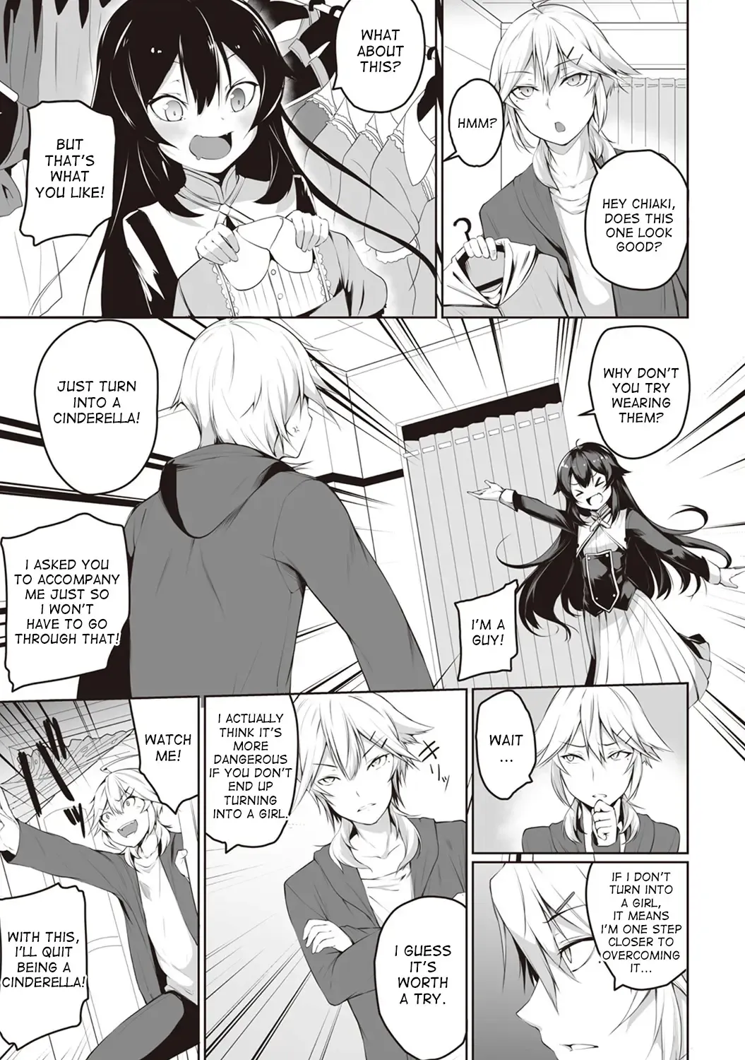 [Yukisaki Miale] Ore wa Kyou kara Cinderella Aite wa Otoko. Ore wa Onna!? | From now on, I'm Cinderella. My Partner is a Man and I'm a Woman!? Ch. 5 Fhentai - Page 4