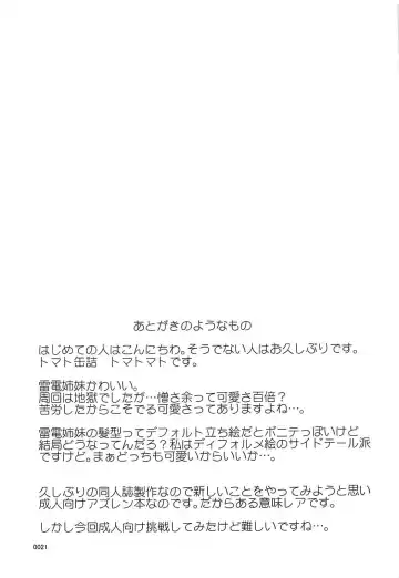 [Tomatomato] Raiden Sange Fhentai - Page 20