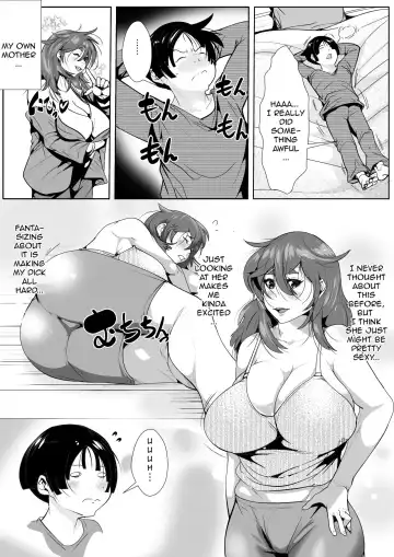 Neteiru Okaa-san ni Yokujou Shite Shimatta Musuko | Son Lusting After His Sleeping Mother Fhentai - Page 12