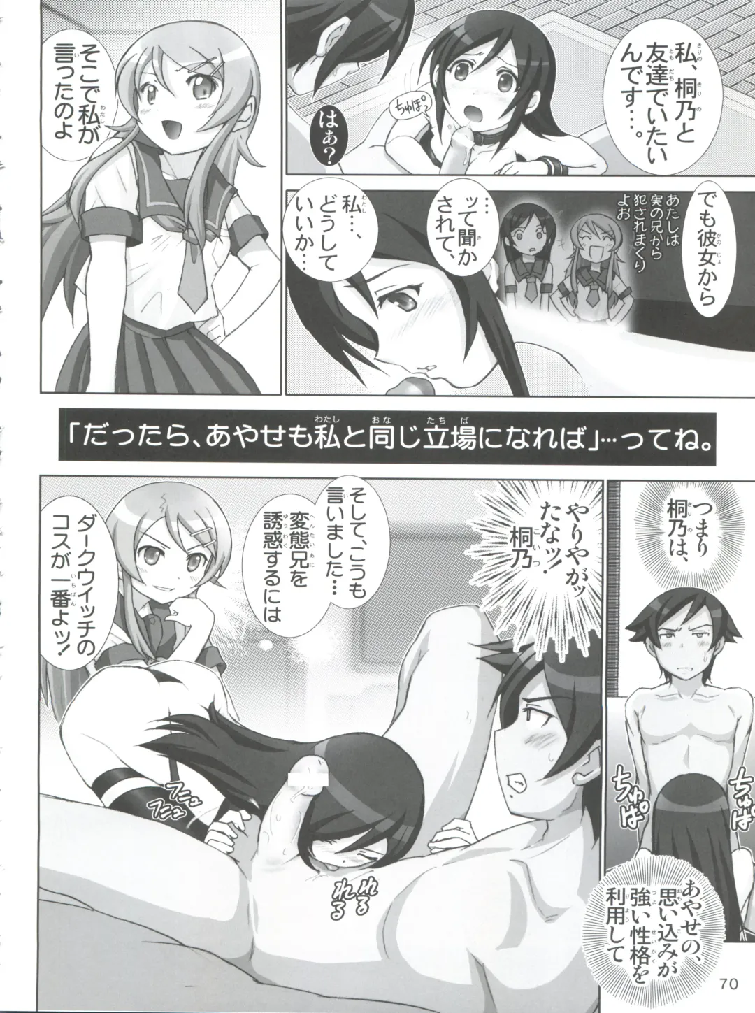 [Haruki Genia] Oreimo Binetsu Chuuihou Soushuuhen Fhentai - Page 70
