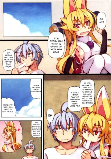 [Saru] Izuna no Hon Sono Nana Umi ni Iku no Maki | Inuza's Book - Going to The Beach Fhentai - Page 2