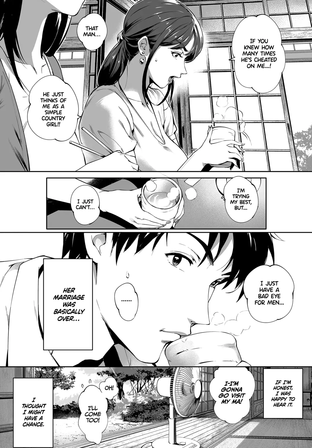 [Oltlo] Kage no Tsuru Ito | Tendrils in the Shadows Fhentai - Page 4