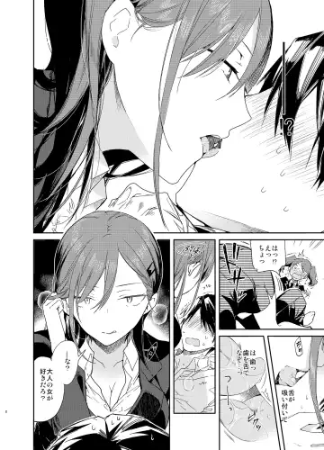 [Mutou Koucha] Kinjo no Tsuntsun Imouto to Muhyoujou Ane ni Semarare Ecchi Fhentai - Page 8