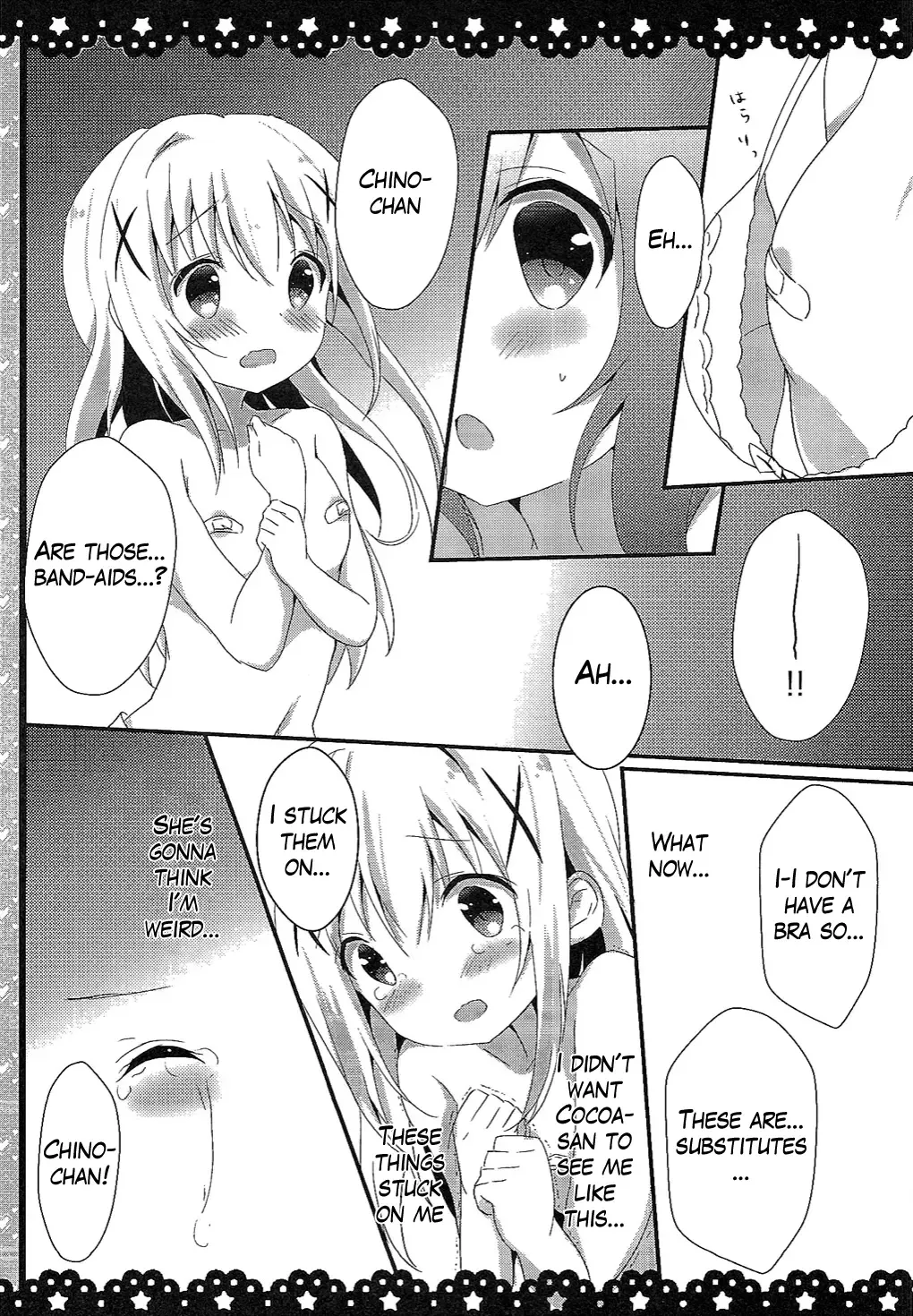 [Amedamacon] Chino-chan Bra Tsukete Naino!? Fhentai - Page 10