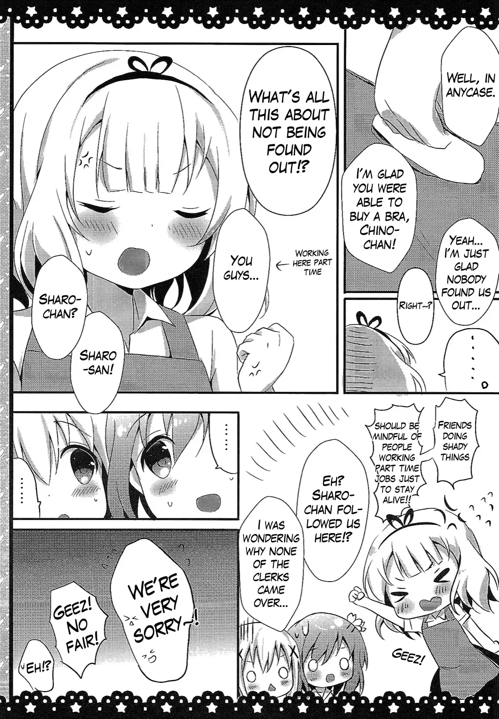 [Amedamacon] Chino-chan Bra Tsukete Naino!? Fhentai - Page 20